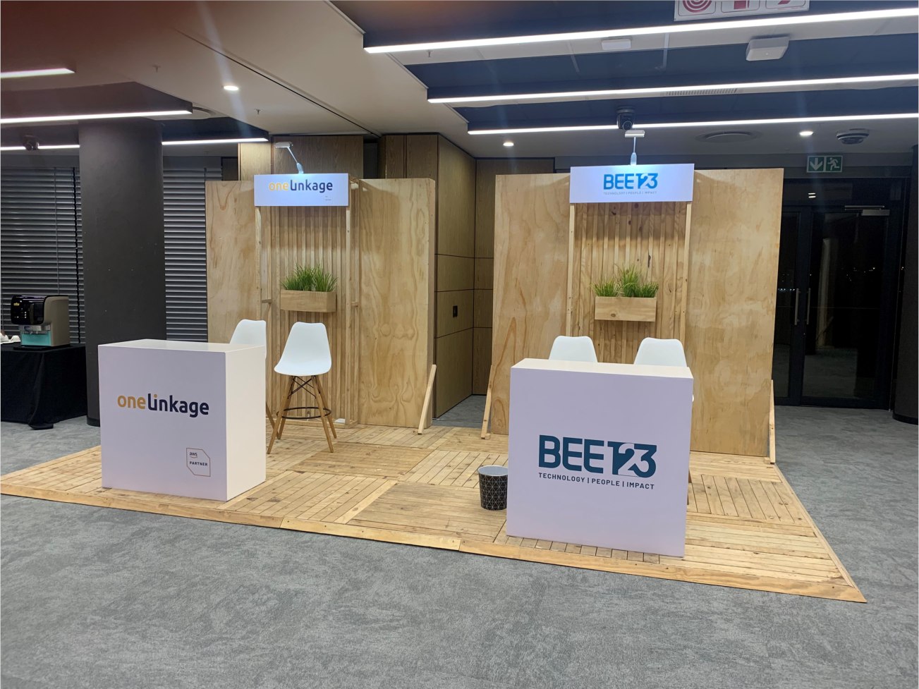 Garona exhibition and event portfolio project